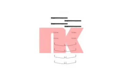 Комплектующие, колодки дискового тормоза NK купить