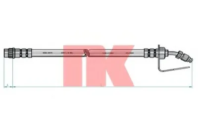 Тормозной шланг NK купить