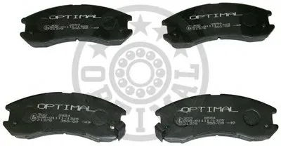 Комплект тормозных колодок, дисковый тормоз OPTIMAL купить