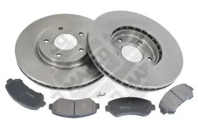 Комплект тормозов, дисковый тормозной механизм MAPCO купить