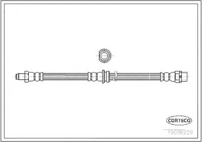Тормозной шланг CORTECO купить