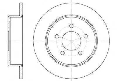 Тормозной диск REMSA купить