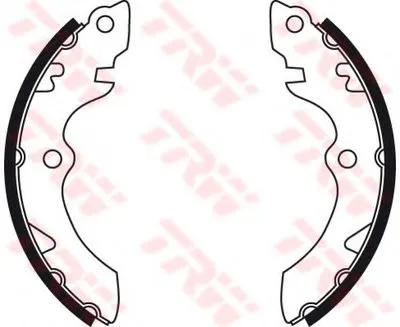 Комплект тормозных колодок, стояночная тормозная система TRW купить