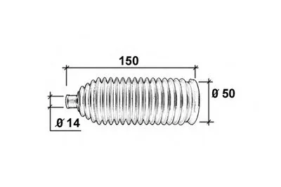 Пыльник, рулевое управление OCAP купить