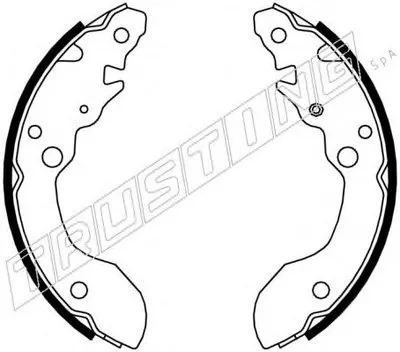 Комплект тормозных колодок TRUSTING купить