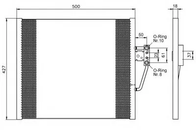 Конденсатор, кондиционер NRF купить