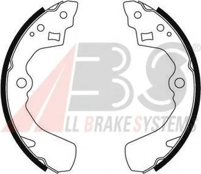 Комплект тормозных колодок A.B.S. купить