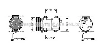 Компрессор, кондиционер AVA QUALITY COOLING купить