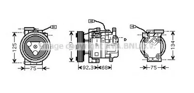 Компрессор, кондиционер AVA QUALITY COOLING купить