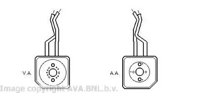 масляный радиатор, двигательное масло AVA QUALITY COOLING купить