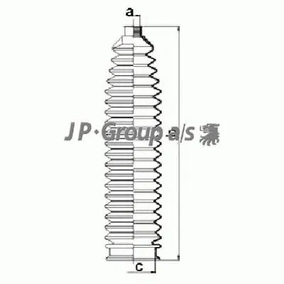 Комплект пылника, рулевое управление QH JP GROUP купить