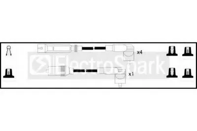 Комплект проводов зажигания ElectroSpark STANDARD купить