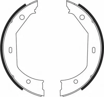 Комплект тормозных колодок, стояночная тормозная система GIRLING купить