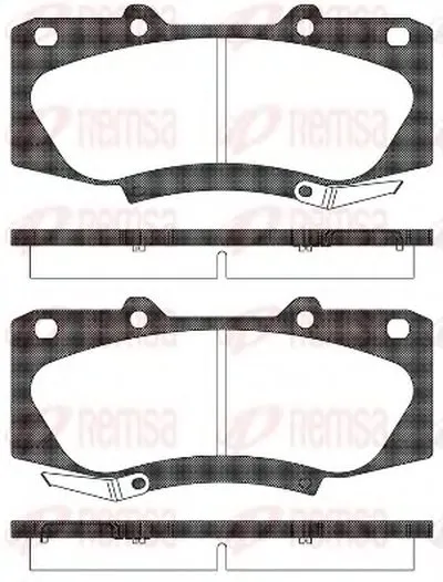 Комплект тормозных колодок, дисковый тормоз KAWE купить