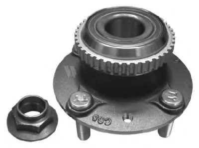 Комплект подшипника ступицы колеса KAWE купить