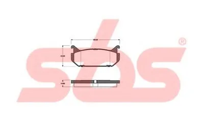 Комплект тормозных колодок, дисковый тормоз sbs купить