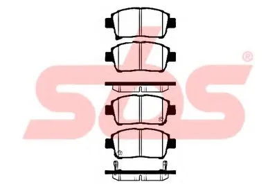Комплект тормозных колодок, дисковый тормоз sbs купить