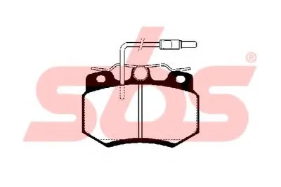 Комплект тормозных колодок, дисковый тормоз sbs купить