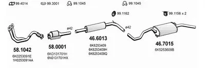 Система выпуска ОГ ASSO купить