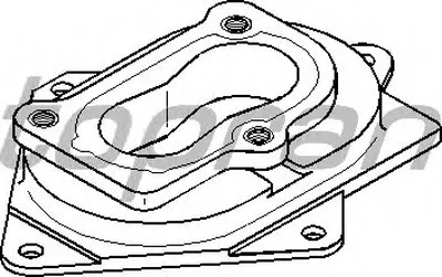 Фланец TOPRAN купить