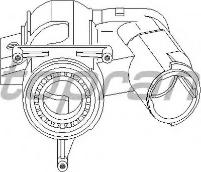 Рулевой замок TOPRAN купить