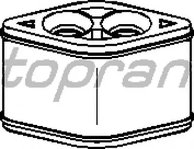 Подвеска, радиатор TOPRAN купить