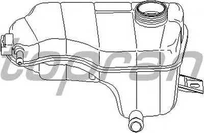 Компенсационный бак, охлаждающая жидкость TOPRAN купить