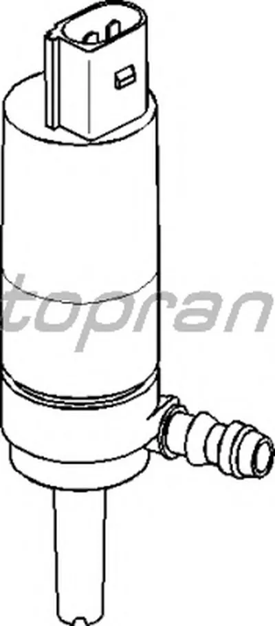 Водяной насос, система очистки фар TOPRAN купить