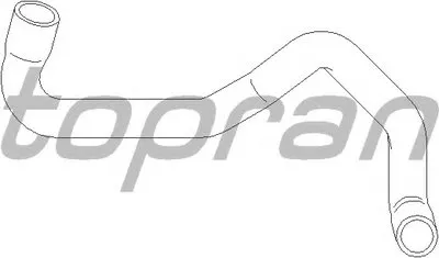 Шланг радиатора TOPRAN купить