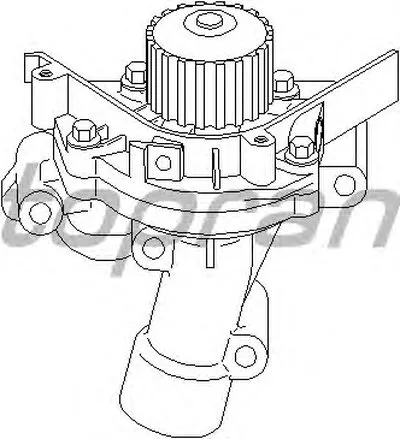 Водяной насос TOPRAN купить