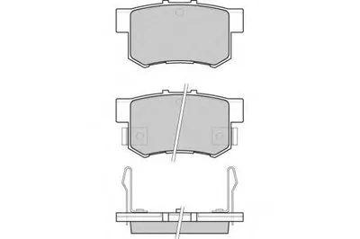 Комплект тормозных колодок, дисковый тормоз E.T.F. купить
