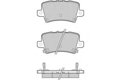 Комплект тормозных колодок, дисковый тормоз E.T.F. купить
