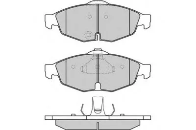Комплект тормозных колодок, дисковый тормоз E.T.F. купить