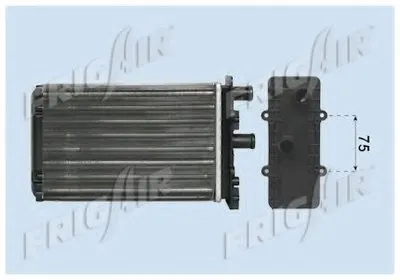 Теплообменник, отопление салона FRIGAIR купить