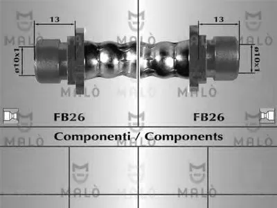 Тормозной шланг MALÒ купить