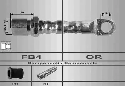 Тормозной шланг MALÒ купить
