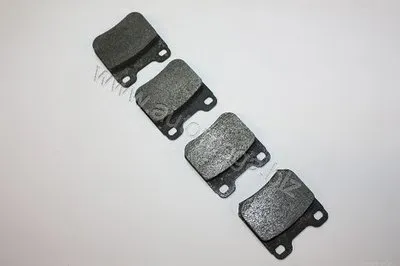 Комплект тормозных колодок, дисковый тормоз AutoMega Premium AUTOMEGA купить