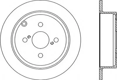Тормозной диск ADAPTIVE OPEN PARTS купить