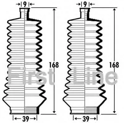 Пыльник, рулевое управление FIRST LINE купить