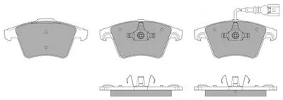 Комплект тормозных колодок, дисковый тормоз FREMAX купить
