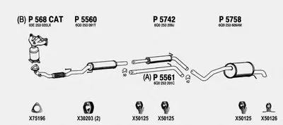 Система выпуска ОГ FENNO купить