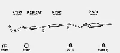 Система выпуска ОГ FENNO купить