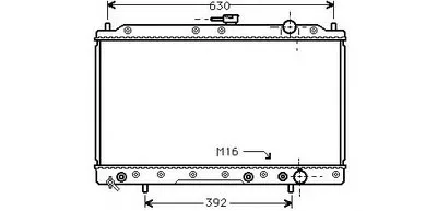 Радиатор, охлаждение двигателя ASHUKI купить