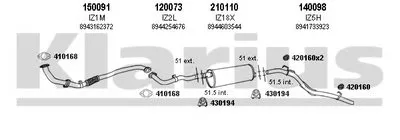 Система выпуска ОГ KLARIUS купить