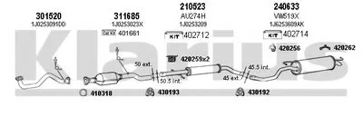 Система выпуска ОГ KLARIUS купить