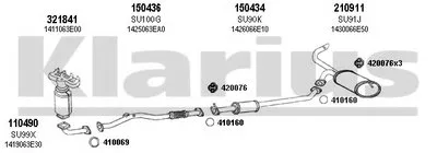 Система выпуска ОГ KLARIUS купить