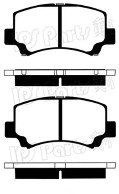 Комплект тормозных колодок, дисковый тормоз IPS Parts IPS Parts купить