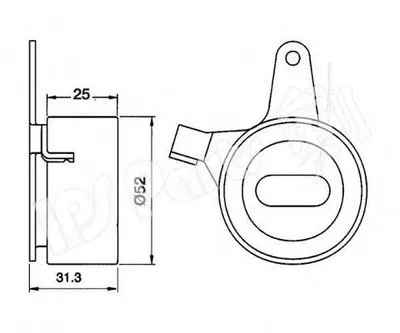 Устройство для натяжения ремня, ремень ГРМ IPS Parts IPS Parts купить