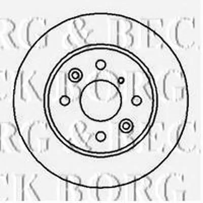 Тормозной диск BORG & BECK купить