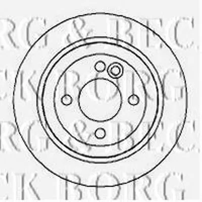 Тормозной диск BORG & BECK купить